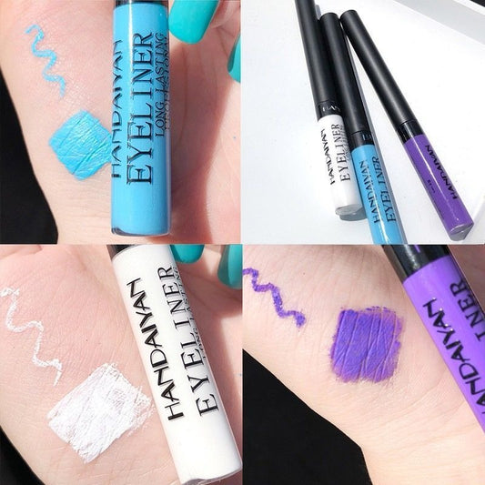 Eyeliner liquide coloré imperméable à l'eau et à la dopamine longue durée