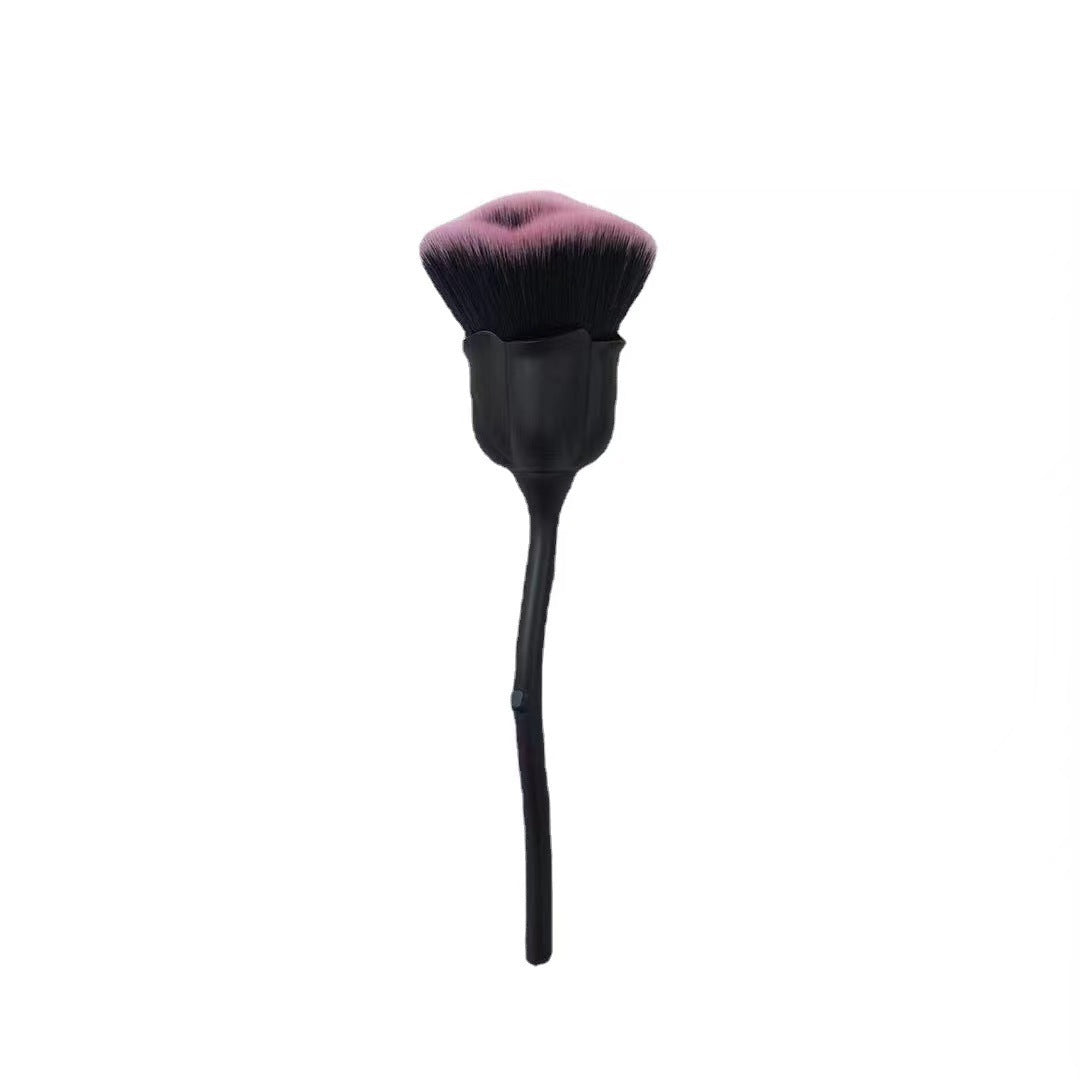 Rose Powder Brush Single Dust Remover Makeup Brushes Accessories