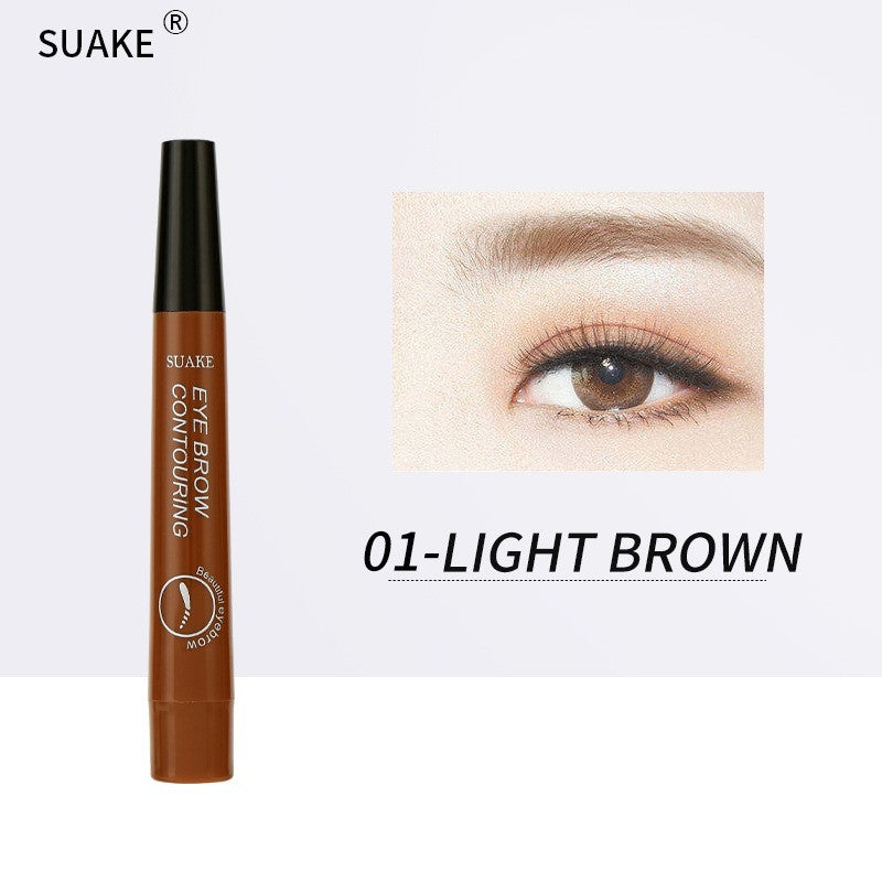 Crayon à sourcils cool longue durée imperméable à l'eau accessoires de maquillage pour les yeux