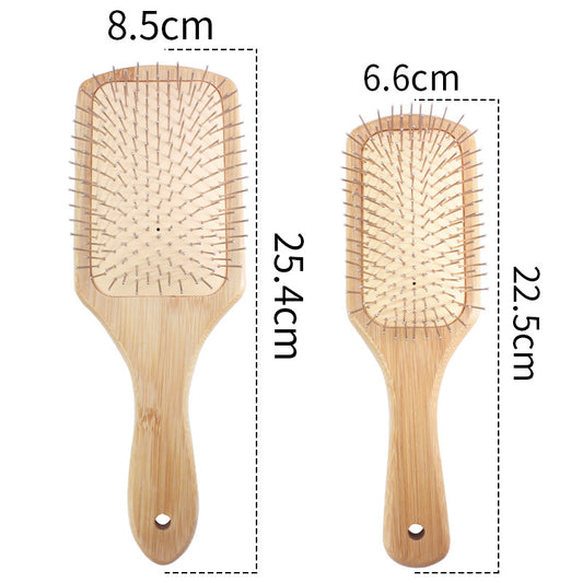 Bamboo Steel Needle Massage Air Cushion Large Hair Brushes & Combs