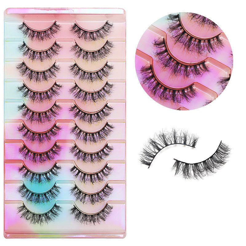 Eyelashes Stable Fried Eyelash Curling Pairs False Lashes