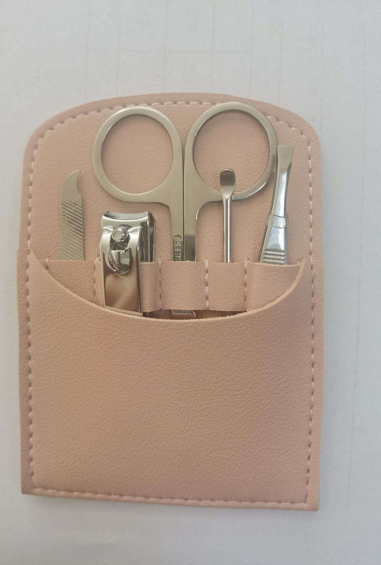 Ciseaux de manucure, coupe-ongles, sac à prix réduit, ensemble d'outils pour les ongles