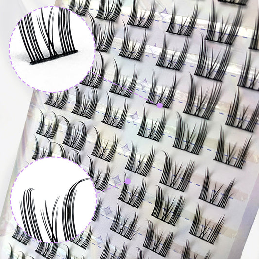 Single Cluster Split Comic Devil Lazy Pure Desire False Lashes