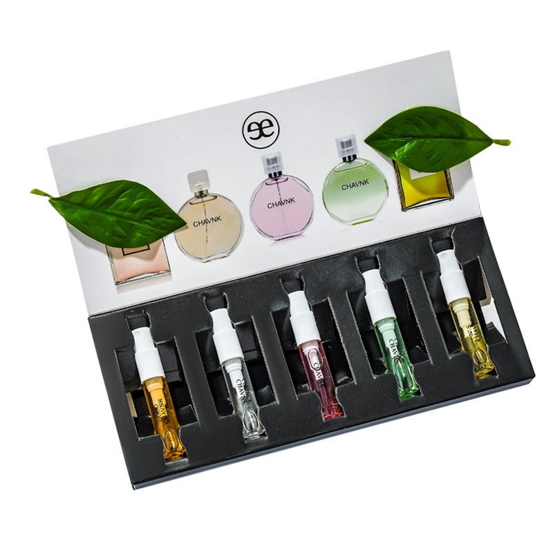 Pack de test de parfums Q Version pour femmes Parfums pour femmes durables et frais pour salon