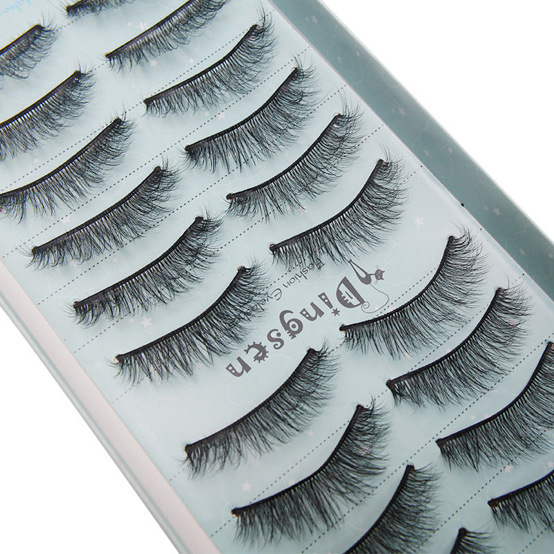 Eyelashes For Three-dimensional Eyelash Natural Thick False Lashes