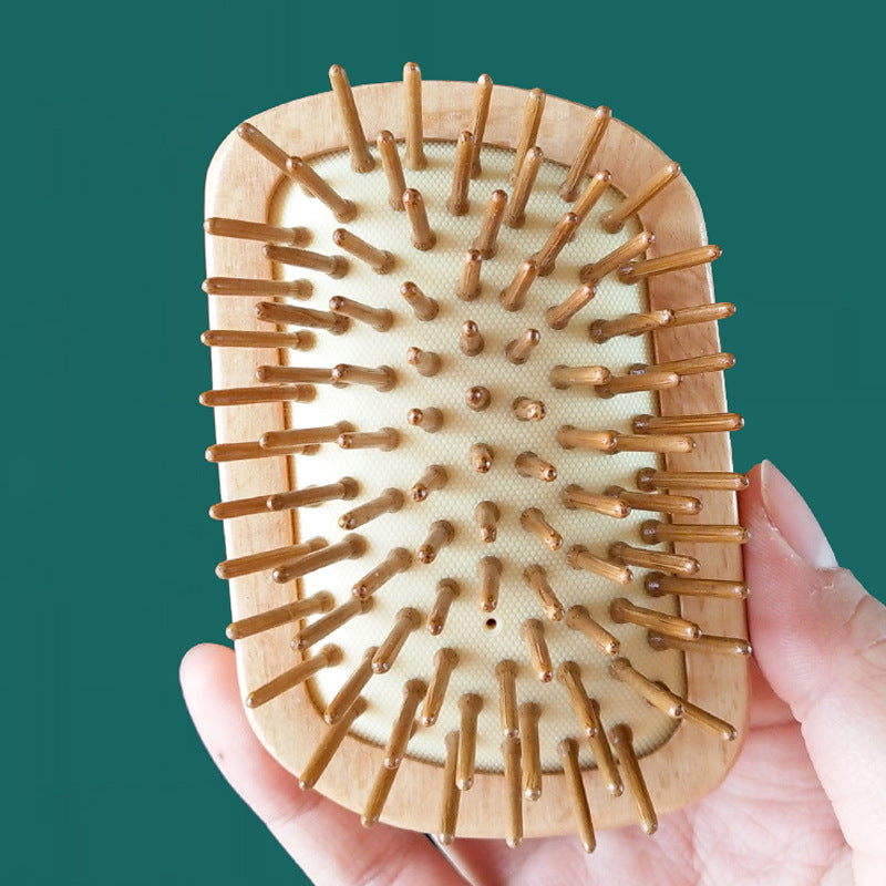 Brosses et peignes à cheveux pour femmes avec coussin d'air carré Princess Massage du cuir chevelu Meridian