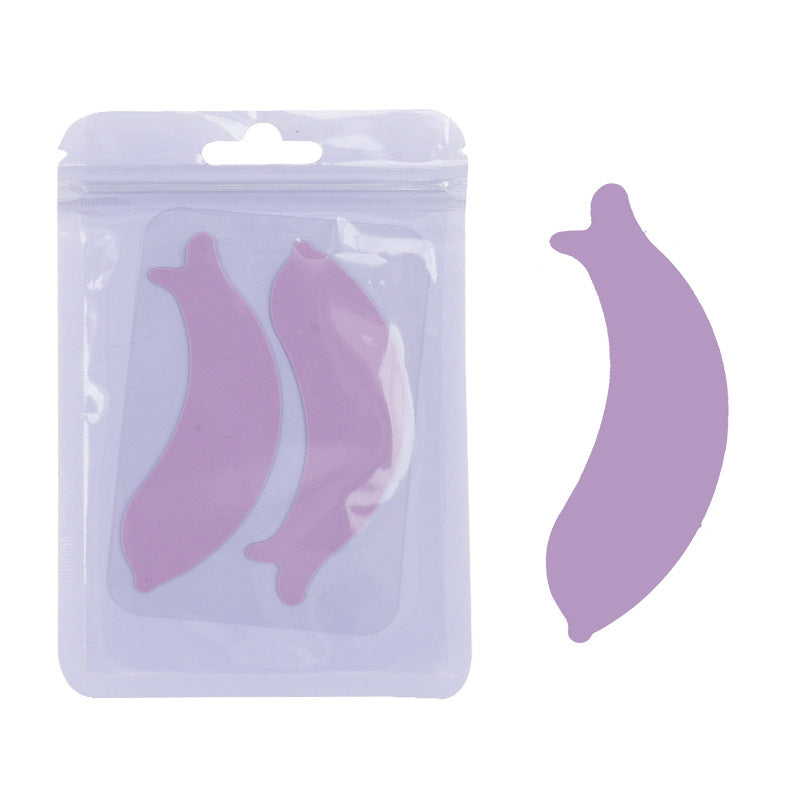 Joint en silicone pour cils - Bande de protection - Accessoires de maquillage de couleur