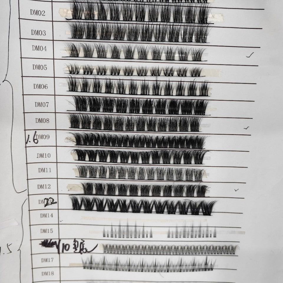 Pince à épiler pour colle à cils individuelle Pince à épiler pour faux cils