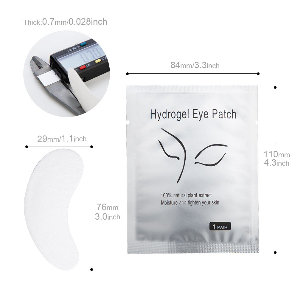 Coussinet inférieur en hydrogel isolant pour faux cils