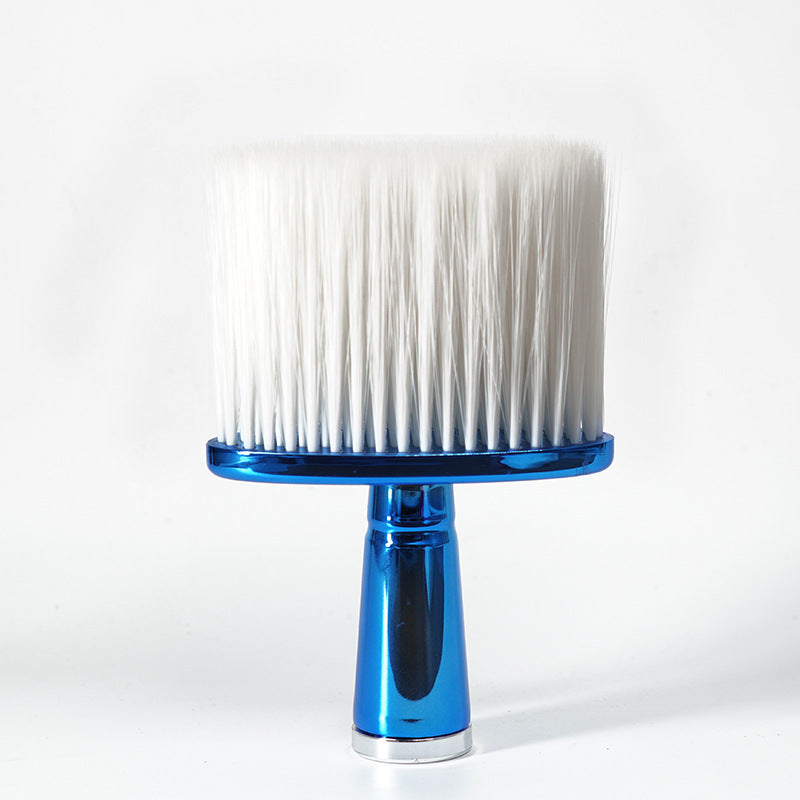 Brosse pour le nettoyage des accessoires de maquillage à fond plat en salon