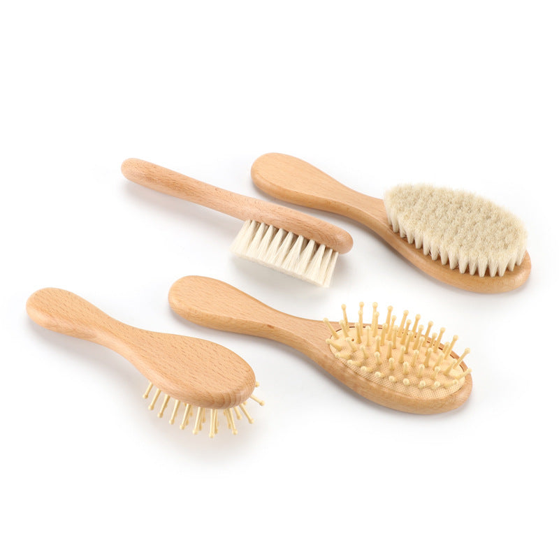 Brosse en laine Airbag Shampooing portable Brosses et peignes à cheveux doux