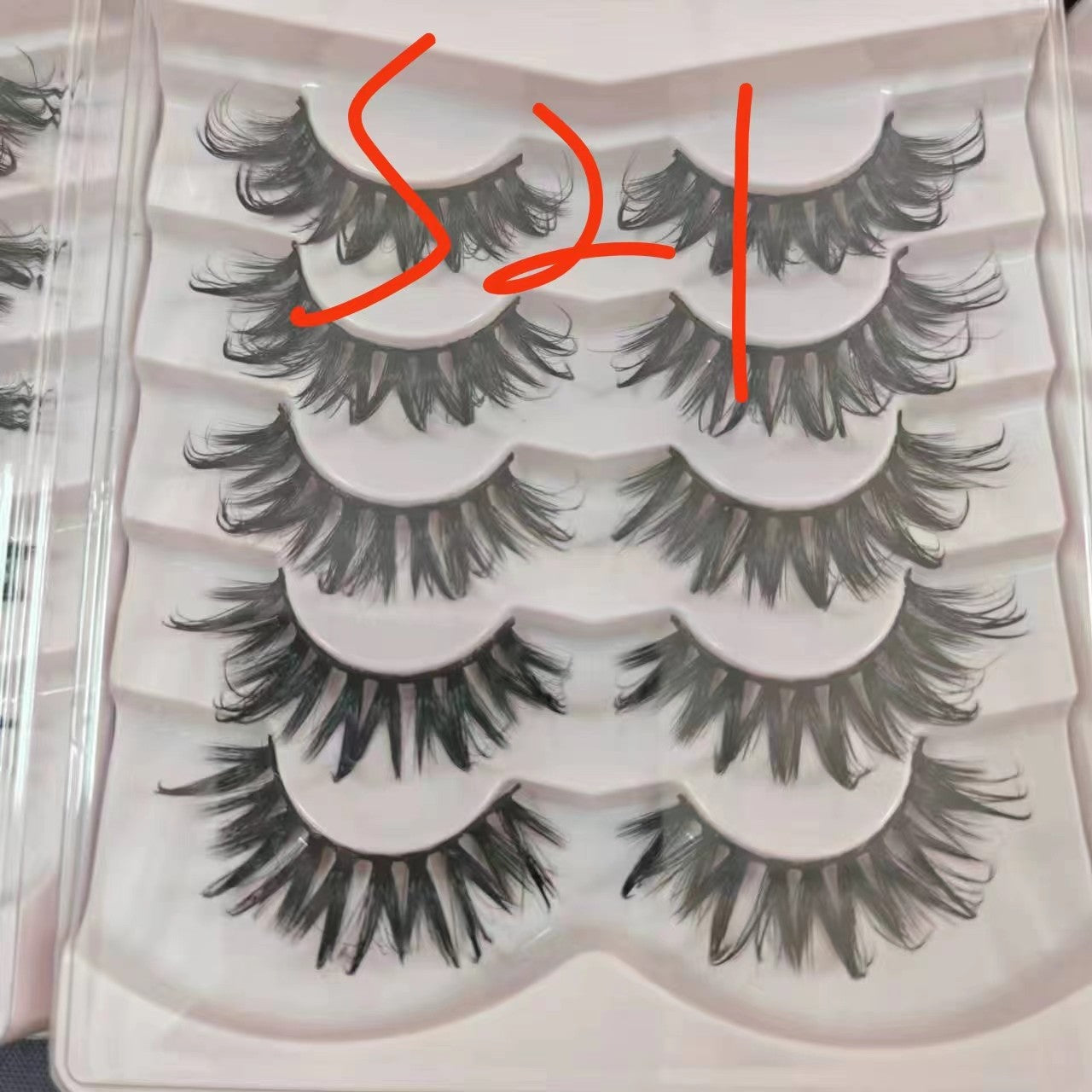 Graceful Durable Elegant Wet Eyelashes Thick False Lashes