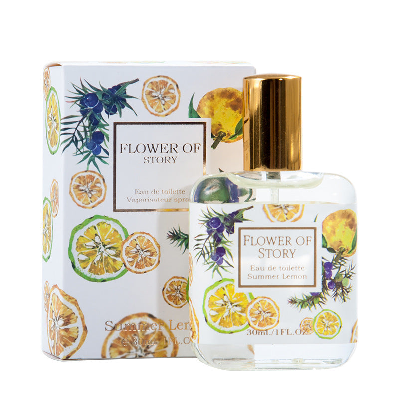 Flower Words Perfume Lady Long-lasting Light Women's Fragrances