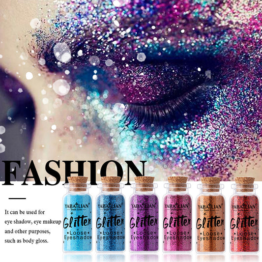 Shadow Wipe Body Stage Glitter Glittering Eyeshadow