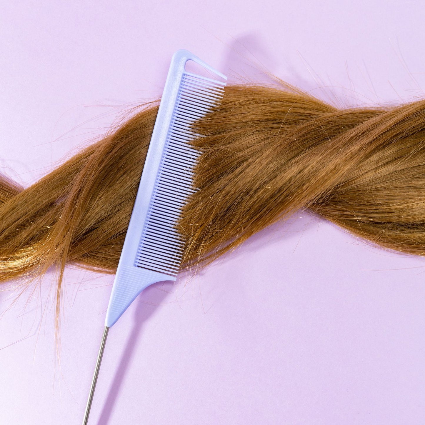 Tresse de séparation de perruque, teinture de queue, brosses et peignes à cheveux en plastique