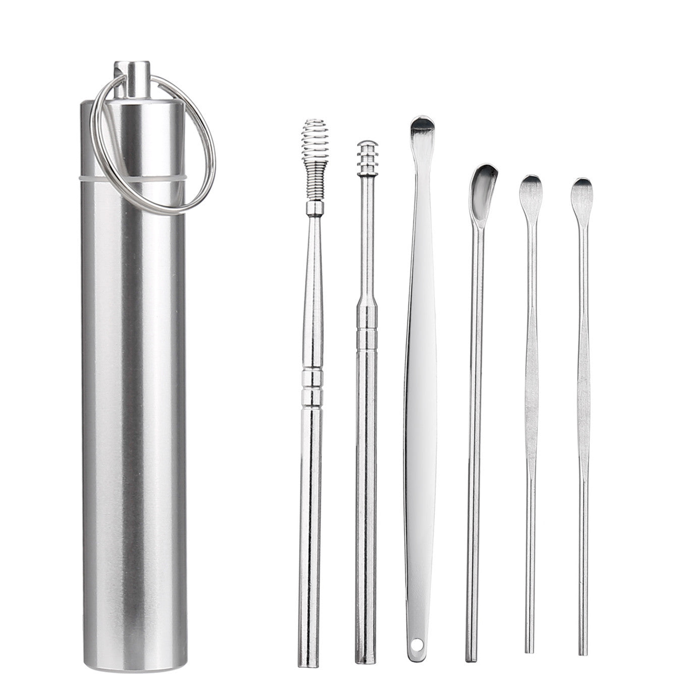 Portable Stainless Steel Ear Cleaning Tools Makeup Accessories