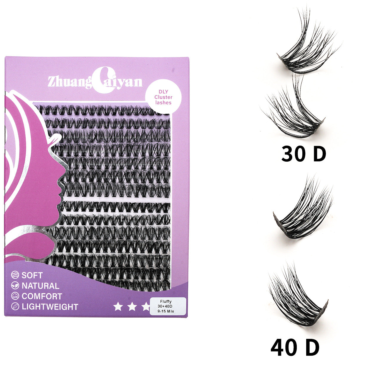 Eyelashes Fly Fluffy Qu Hot Melt False Lashes