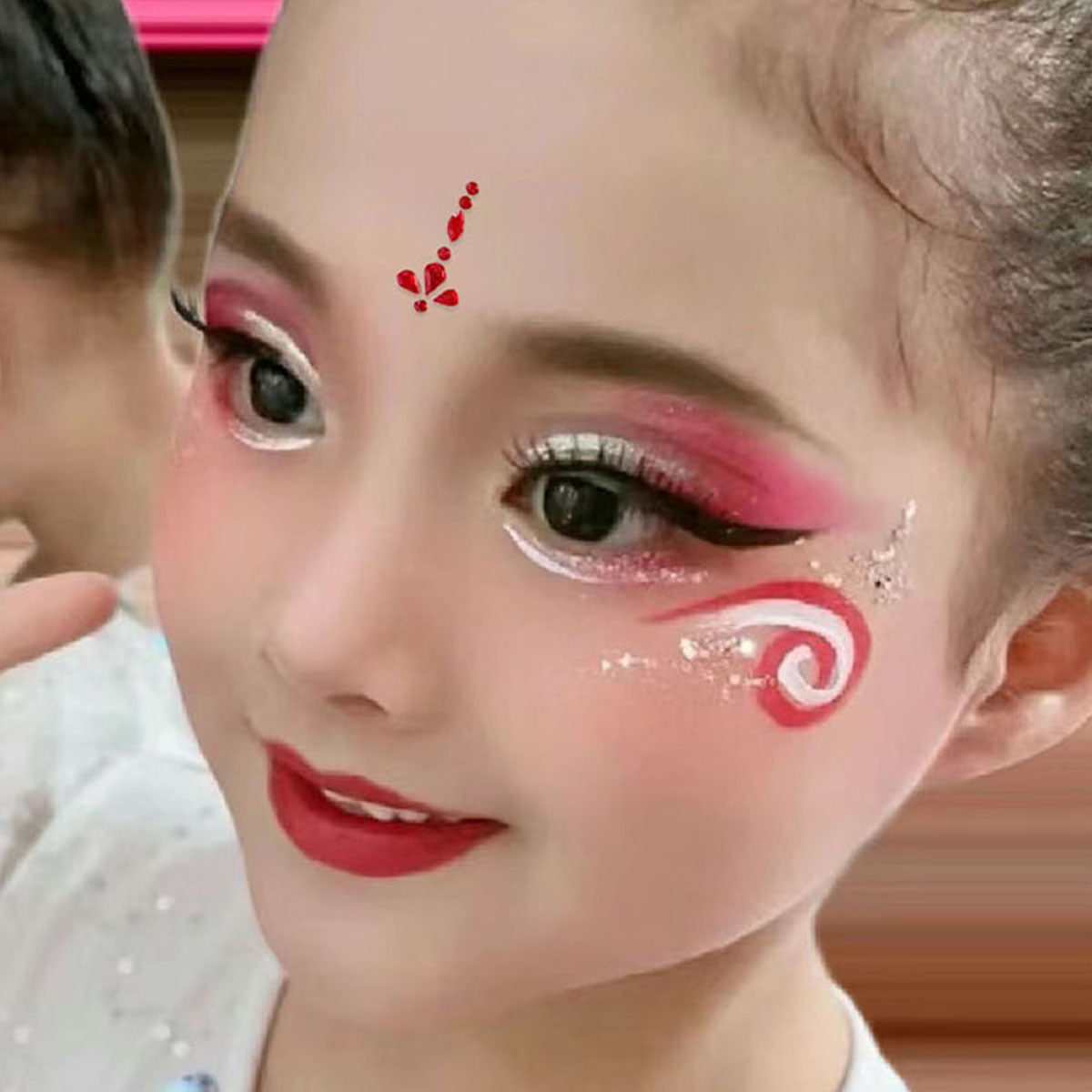 Children's Applique Bride Tear Diamond Butterfly Stage Nail Care Nail Art