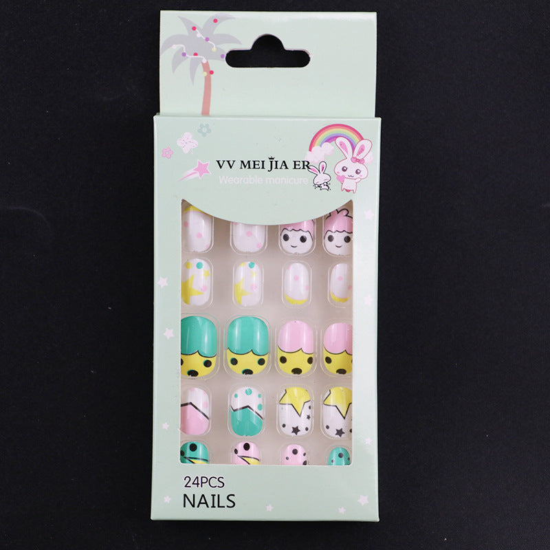 Faux ongles pour enfants en boîte Wear Armor Nail Art