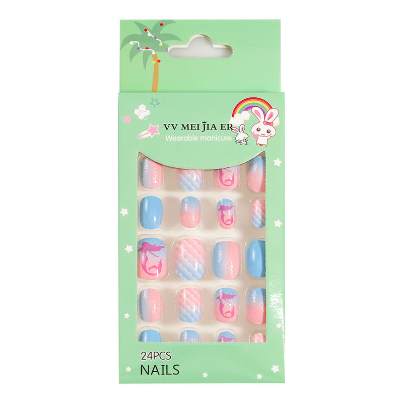 Faux ongles pour enfants en boîte Wear Armor Nail Art