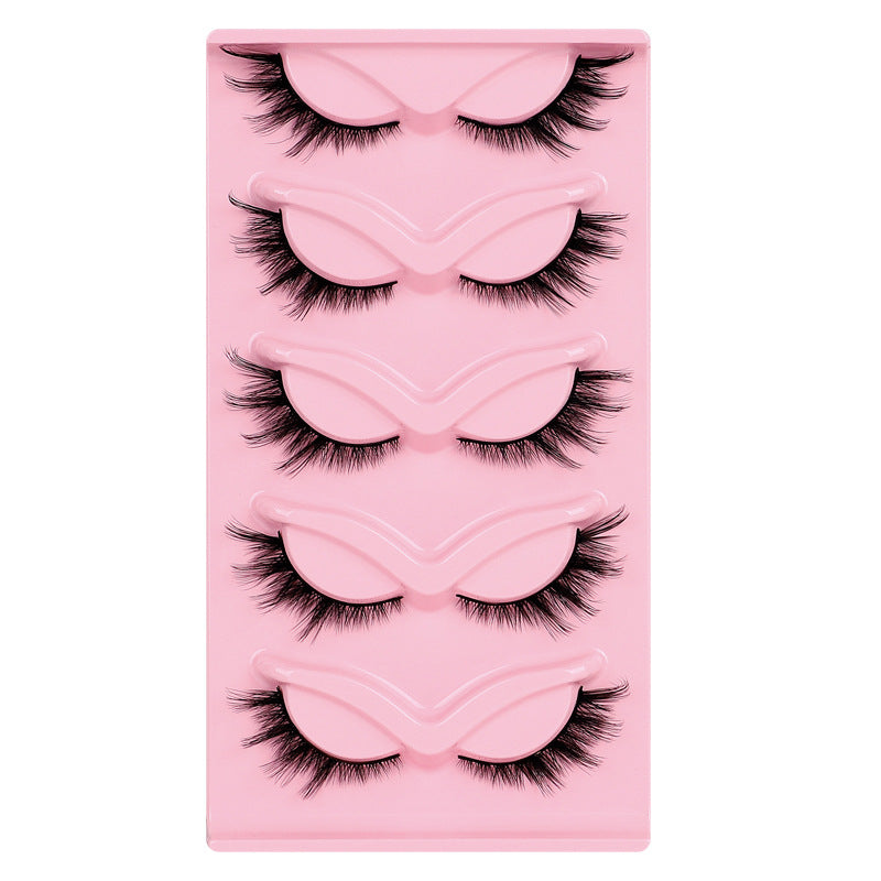 Faux cils épais Fox Oblique Flying Eyelashes Demi-cils