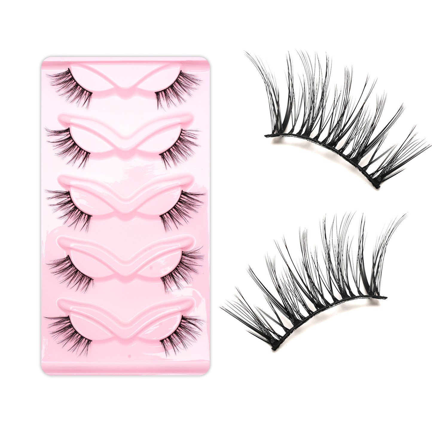 Fox Oblique Eyelashes Fluffy Thick Curl False Lashes