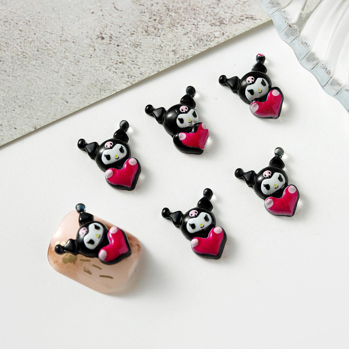 Cartoon Ornament Clow Cinnamon Dog Cat Nail Care Nail Art