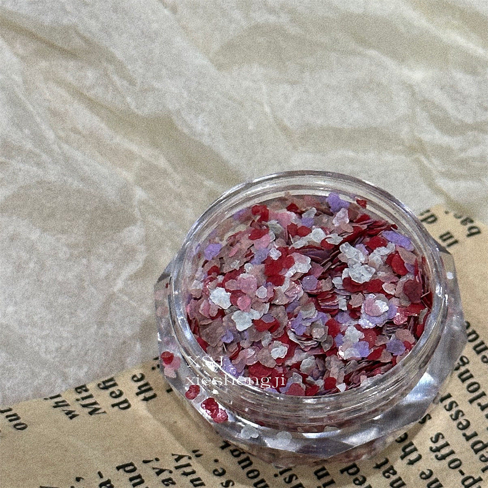 Ornament Mixed Mineral Fragments Mix Match Nail Care Nail Art