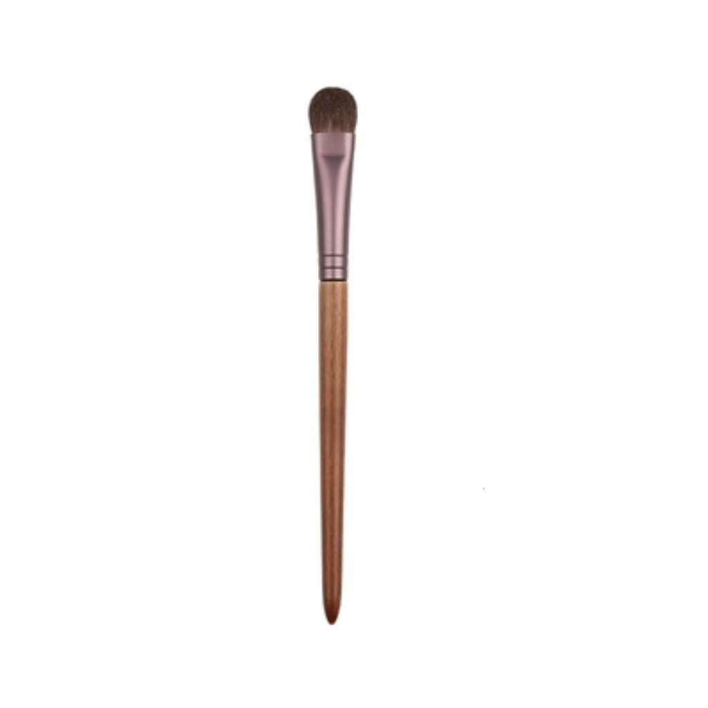 Log Beech Handle Animal Brush Wool Powder Blush Makeup Brushes Accessories