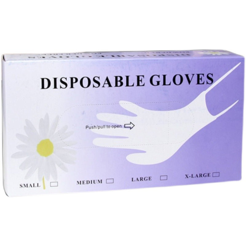 Gants jetables transparents Protection du travail Nettoyage ménager Accessoires de maquillage