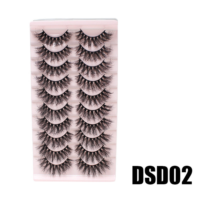 Explosion Style For Suit Thick Natural False Lashes