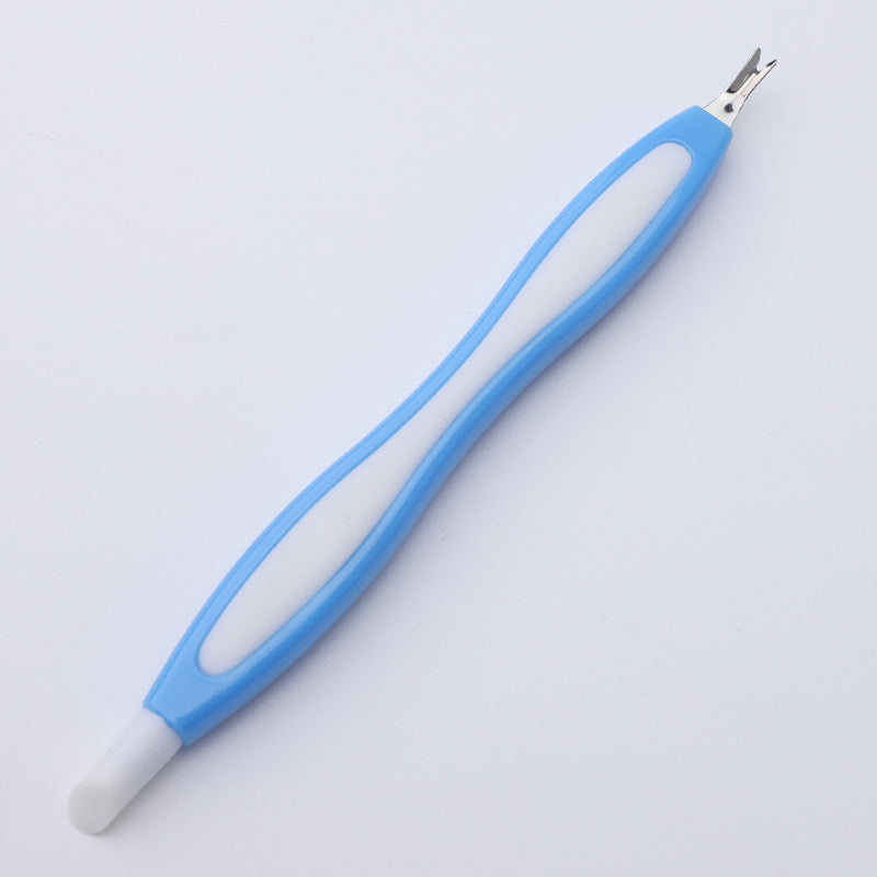 Polishing File Removing Barbed Nipper For Makeup Accessories