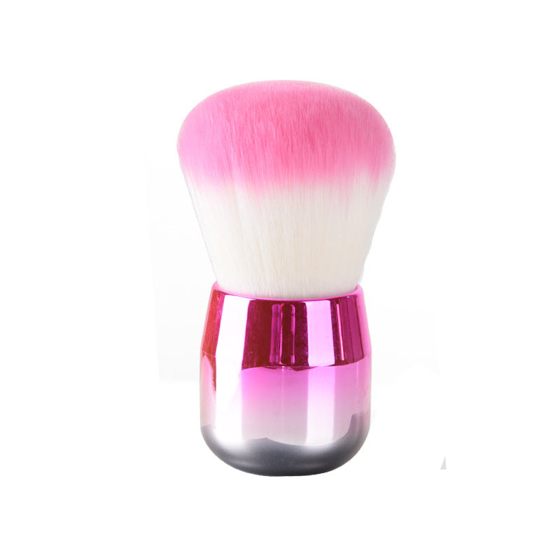 Pinceau en forme de champignon pour coupe de cheveux, poudre, grand accessoire de maquillage simple