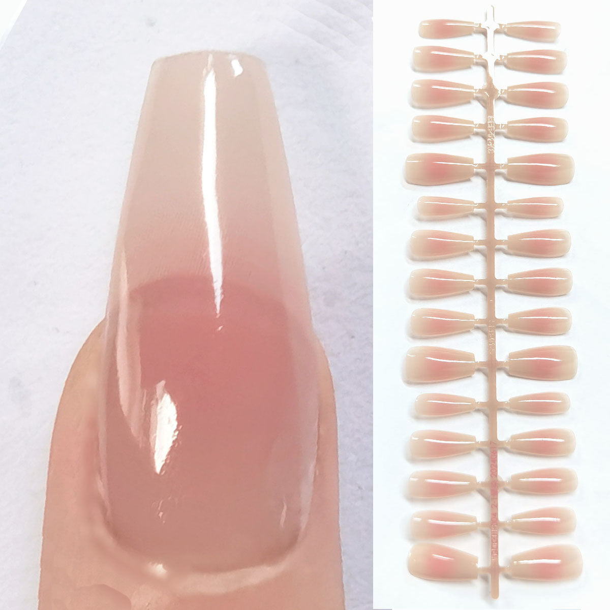 Size Wear Finished Beauty Tip Bare Nail Stickers