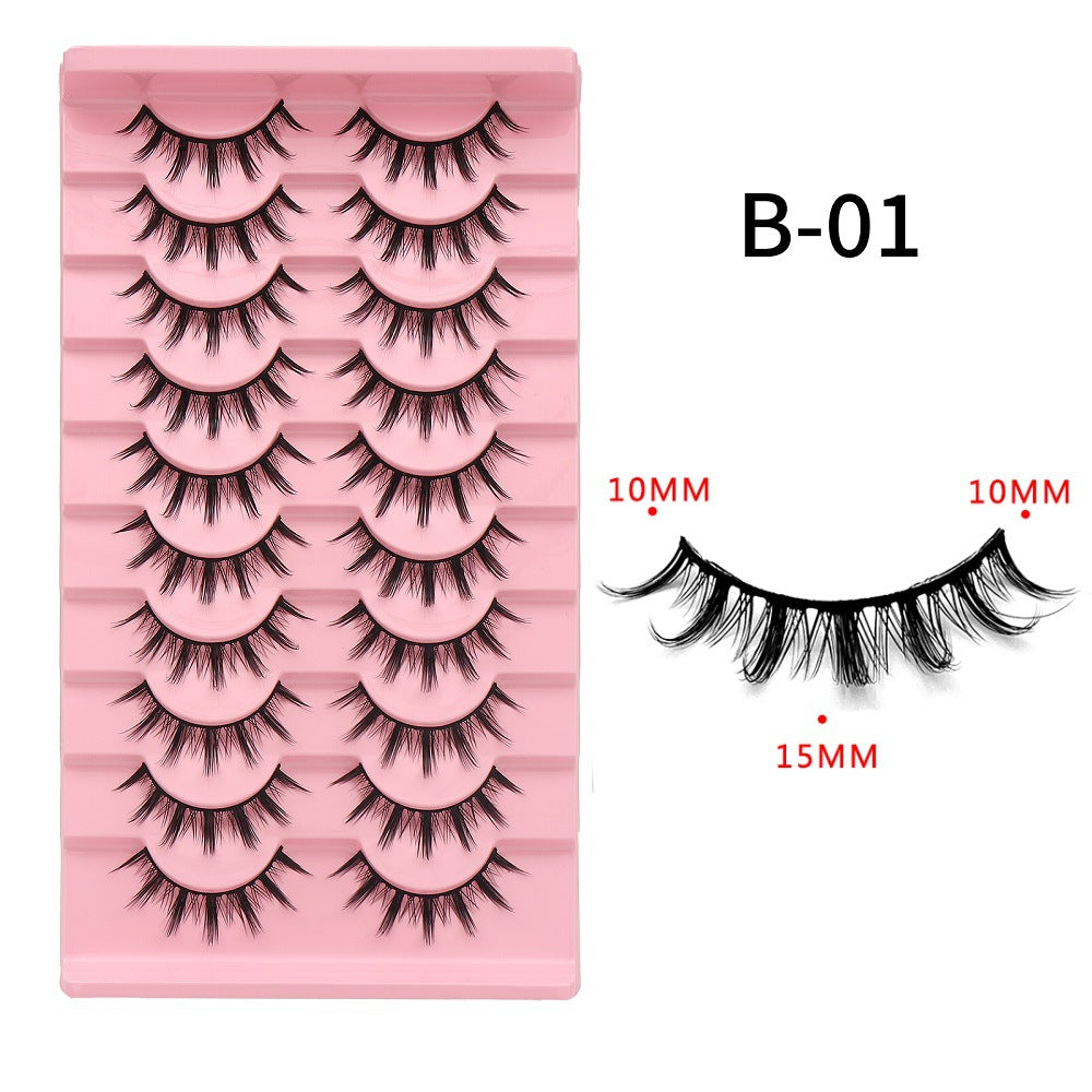 Of Little Devil Eyelashes Natural Hard False Lashes