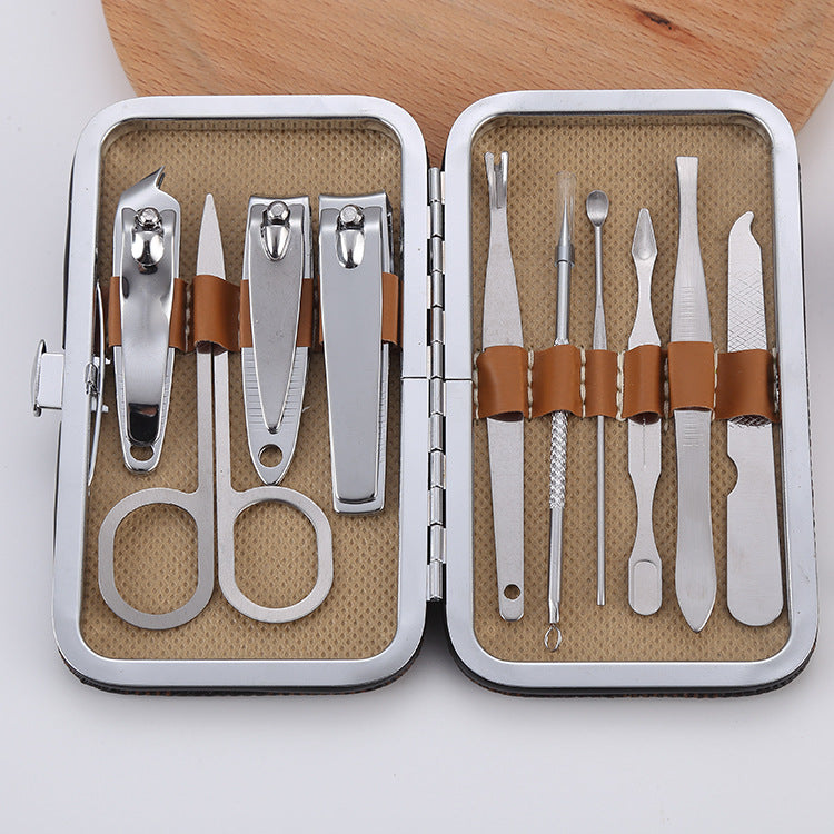 Ensemble de ciseaux, coupe-ongles, outils de manucure, cadeau