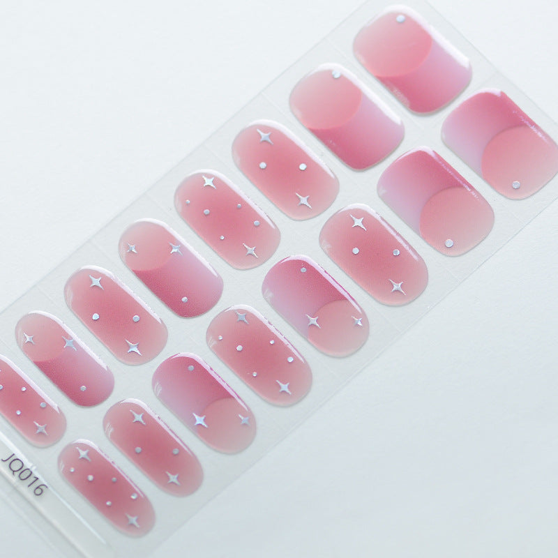 Sweet Cool Gel Waterproof Glue Full Nail Stickers