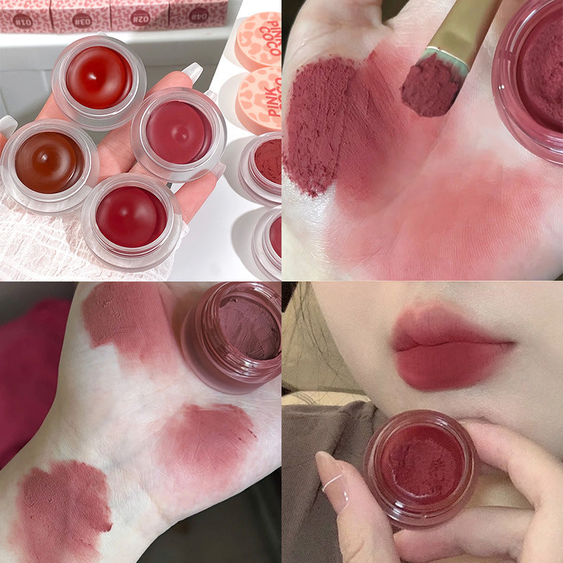 Gloss à lèvres Veet Matte Finish avec pinceau en canette