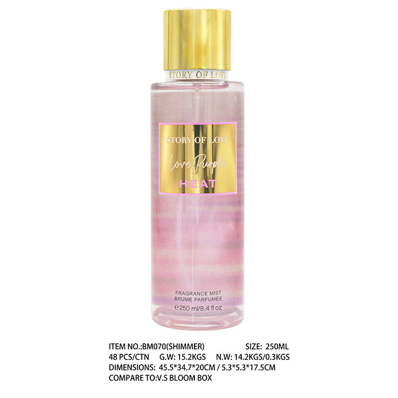 Men's Popular Victoria Perfume Body Spray Lasting Women's Fragrances