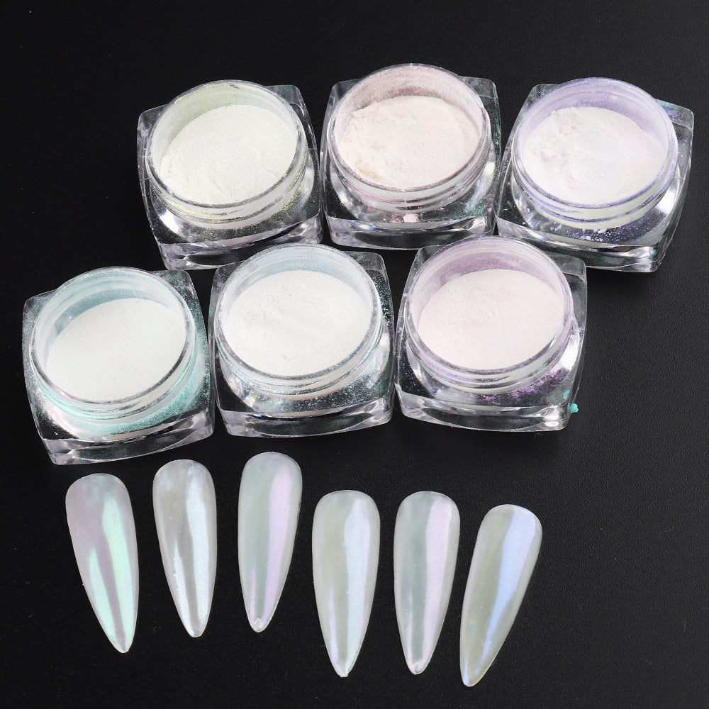 Aurora Pearl Moonlight Powder Manicures Decoration Nail Art