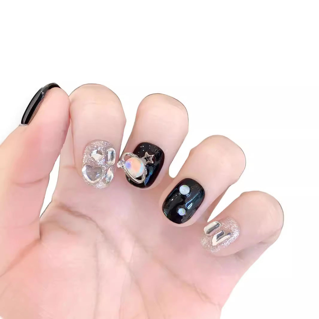 Affordable Luxury Style Handmade Wear Finished Special Nail Art