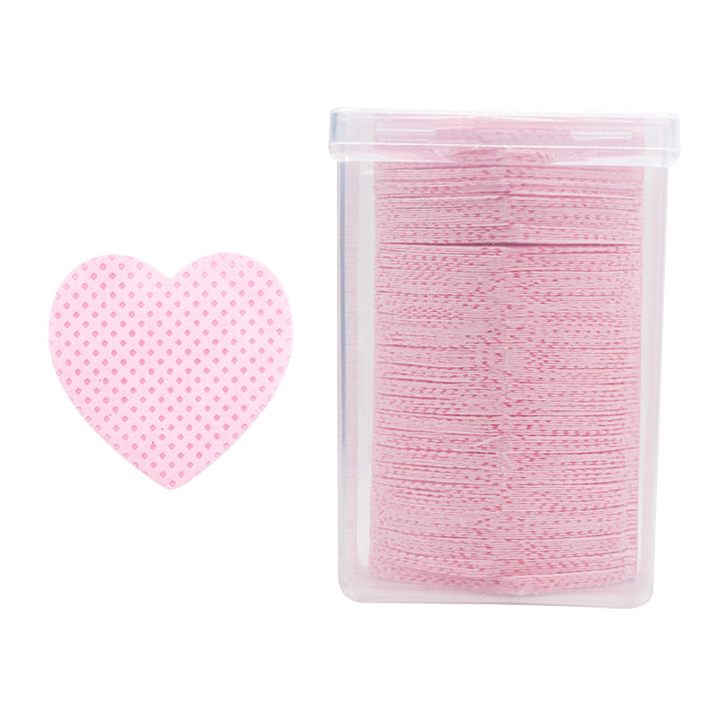 Chiffons de nettoyage en boîte, feuille de coton propre, accessoires de maquillage