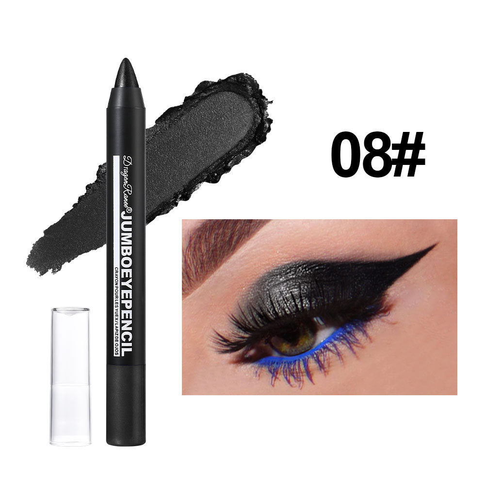 Eyeliner bulle blanc couleur saphir bleu nude sirène