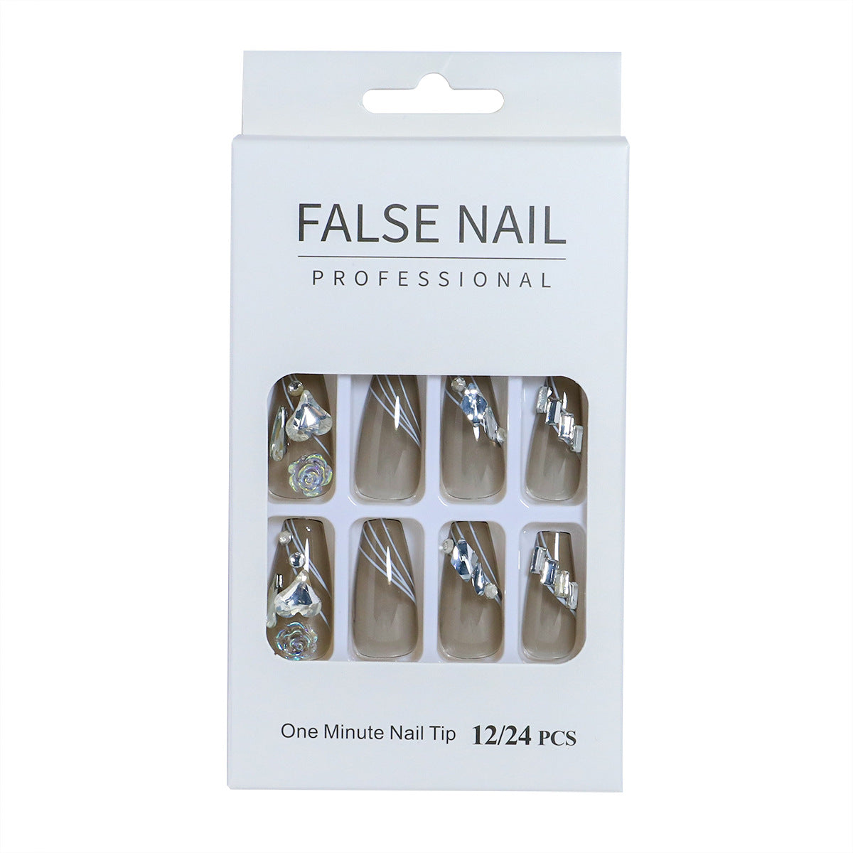 Foret à pointe arquée en alliage pour nail art français