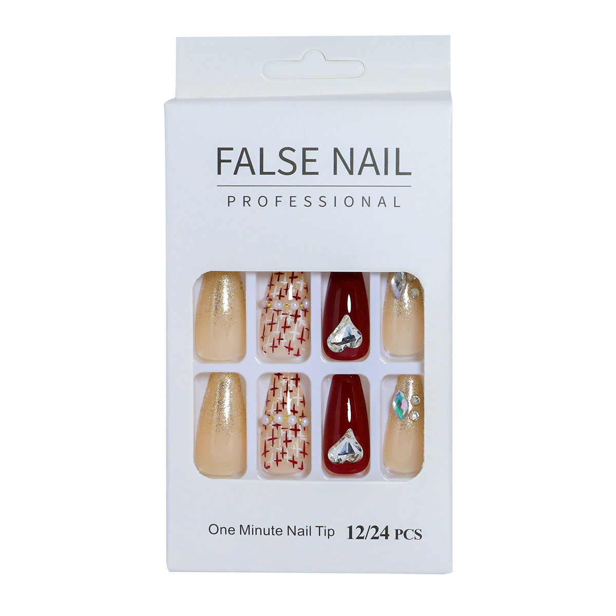 Foret à pointe arquée en alliage pour nail art français