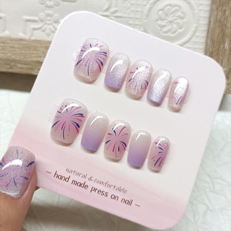 Pièces divisées en taille autocollants pour ongles Crystal Cat's Wear