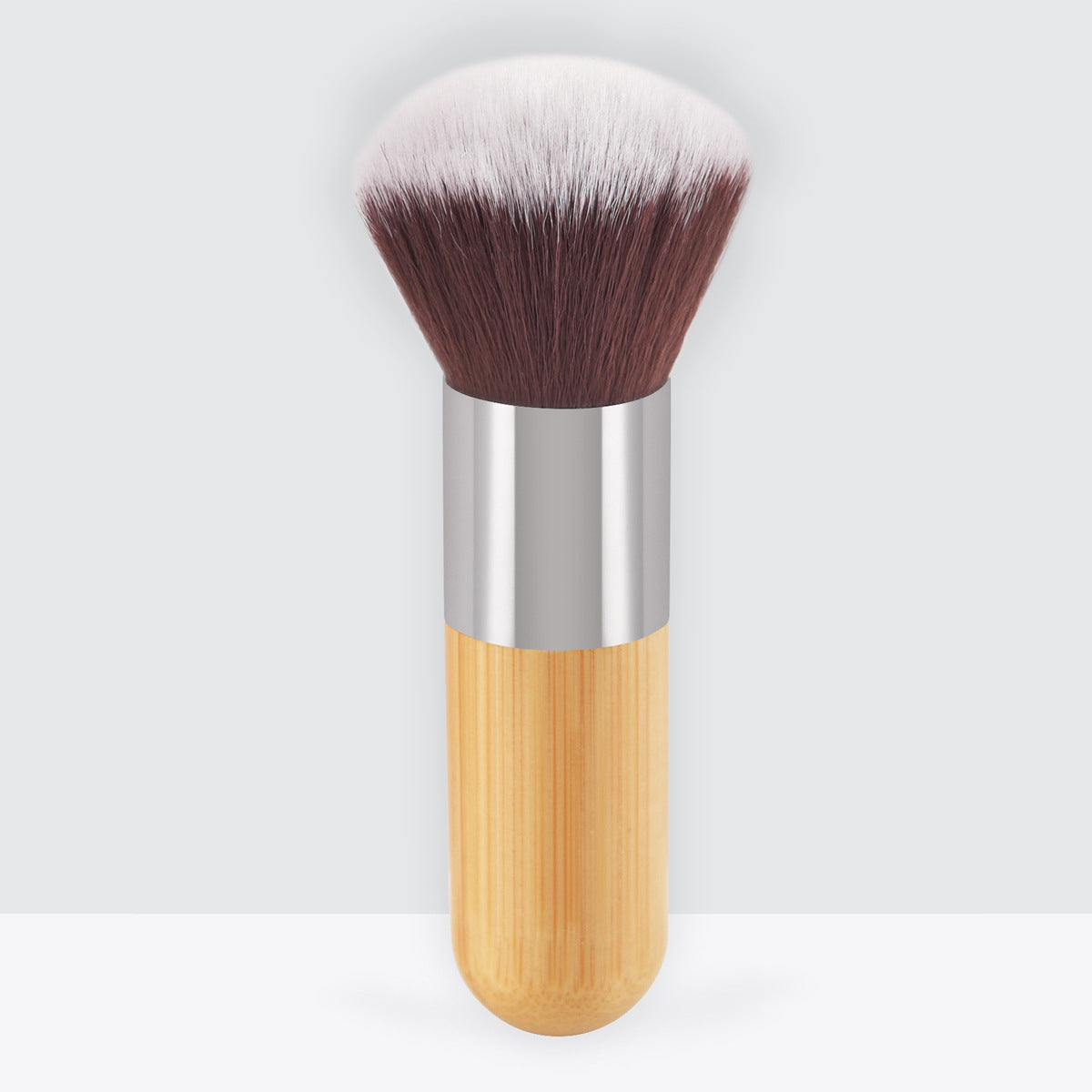 Handle Round Head Brush Powder Flat Makeup Brushes Accessories