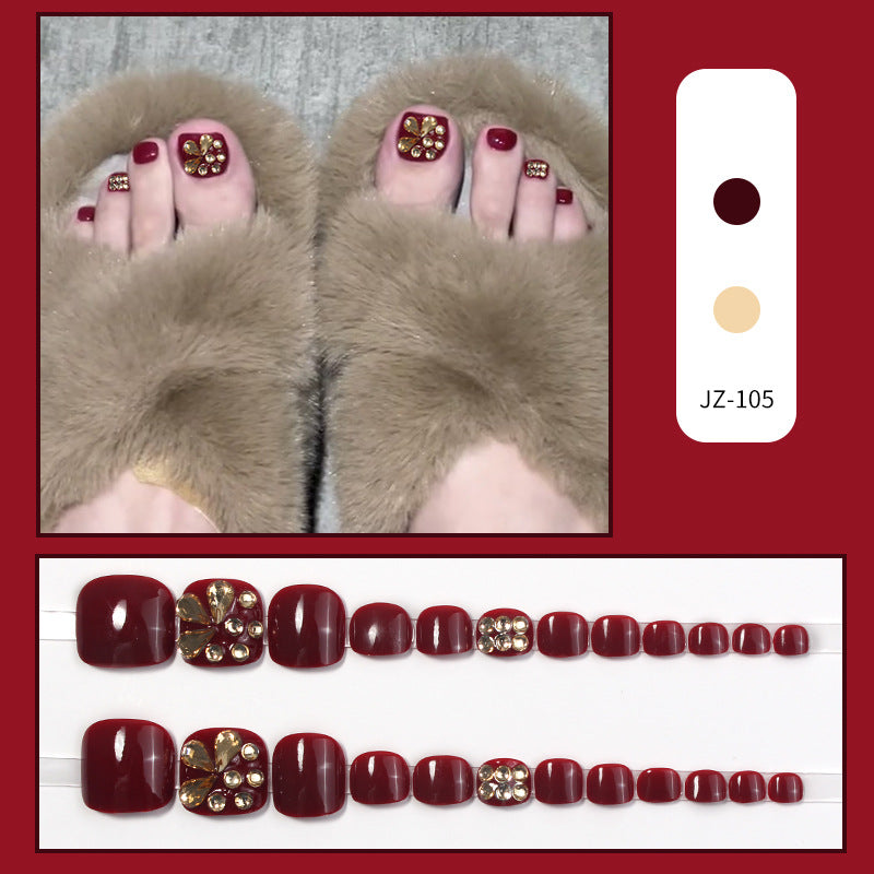 Portez un patch pour les pieds Beauty Piece amovible Nail Art