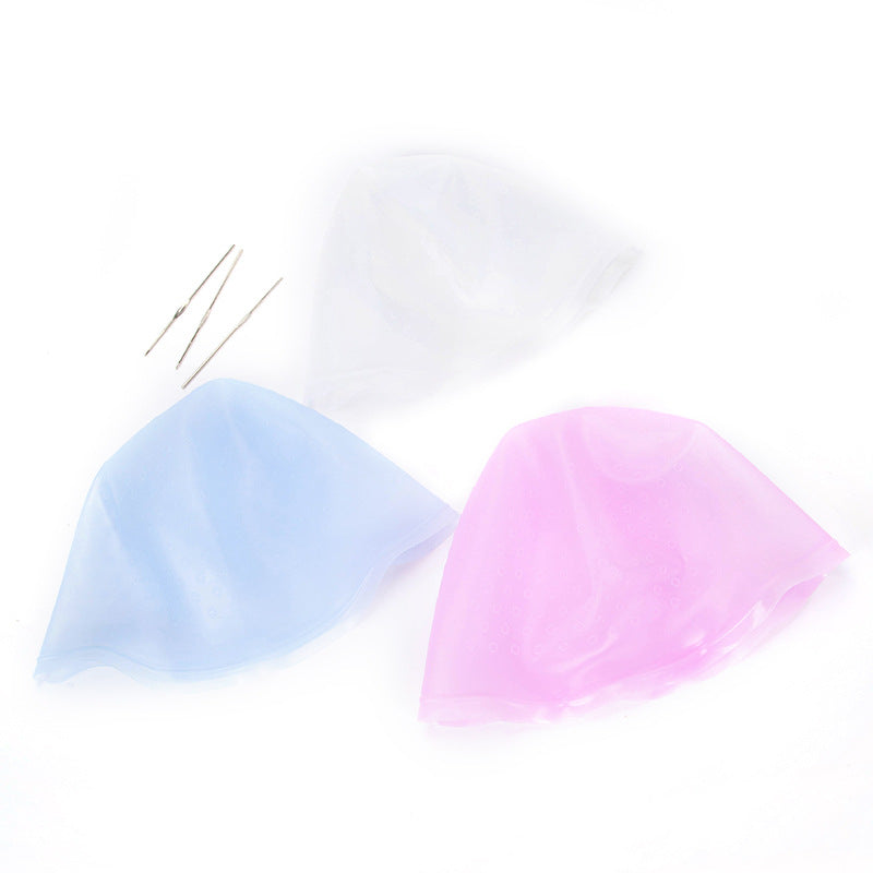 Beauty Silicone Dyeing Hat Transparent Treatment Oil Makeup Accessories