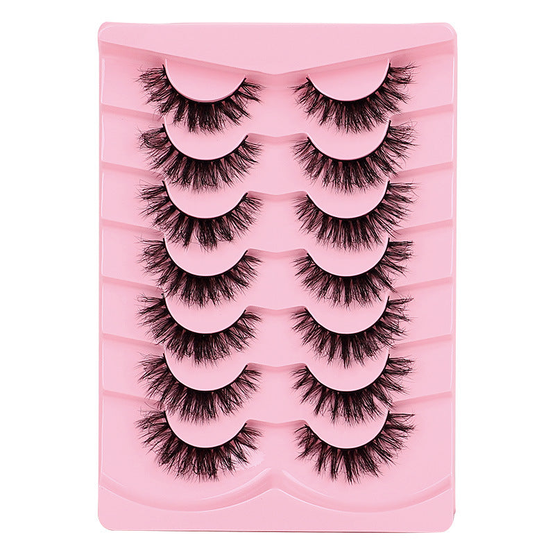 Faux cils épais Fox Oblique Flying Eyelashes Demi-cils